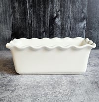 Image 1 of Ceramic Loaf Pan with Recipe