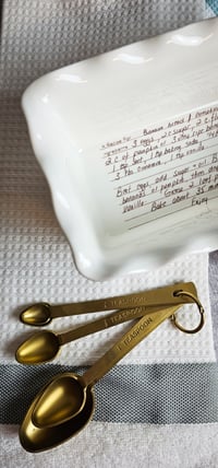 Image 5 of Ceramic Loaf Pan with Recipe