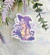 Lavender Witch Vinyl Sticker