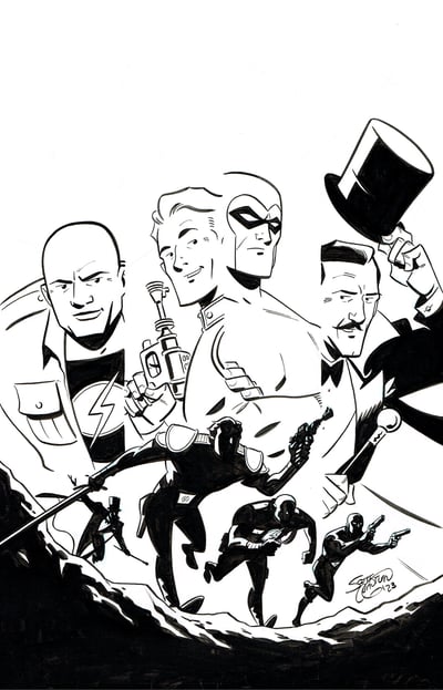 Image of DEFENDERS OF THE EARTH Trade Paperback Cover