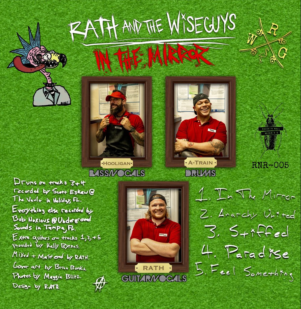 RATH & The Wise Guys - In The Mirror EP 7" 