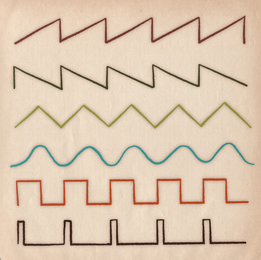 Waveforms Print - 2 sizes. 