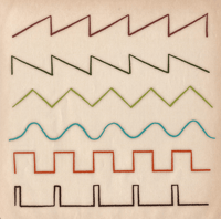 Waveforms Print - 2 sizes. 