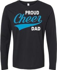 Image 1 of PROUD CHEER DAD LONG-SLEEVE T-SHIRT
