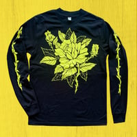 Emetic Art Yellow Rose Longsleeve