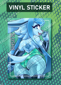 Image 3 of Cheeky BunnyGirls: Set #1 - Vinyl Stickers