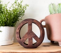 Image 3 of Walnut 1 - Natural Peace Sign