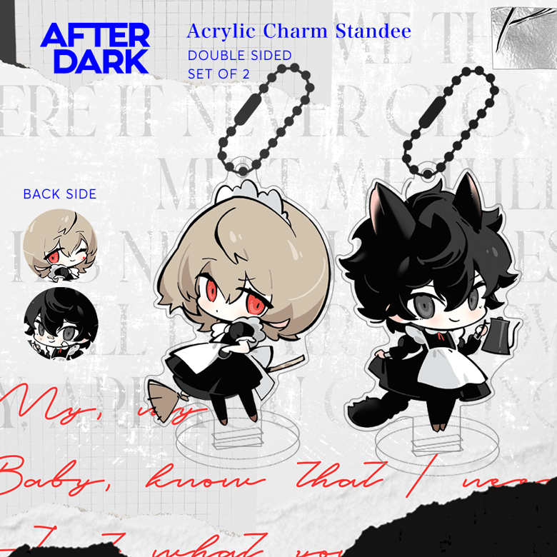 Image of After Dark - Maid Shuake Charm Standee / persona5