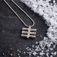 Image 3 of Gaelic Ogham Pendant - Embrace the Beauty of Scottish Heritage