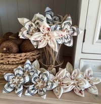 Image 1 of Memory Flowers custom created from a clients loved ones clothing
