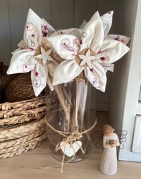 Image 2 of Memory Flowers custom created from a clients loved ones clothing