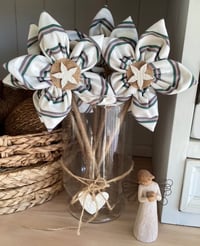 Image 3 of Memory Flowers custom created from a clients loved ones clothing
