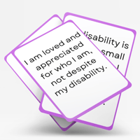 Image 2 of This-ability Is Special Disability Educational Flashcards