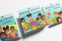 Image 1 of The Boring Books (PRE ORDER TRIO SET)