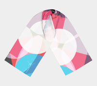 Custom printed silk habotai scarf