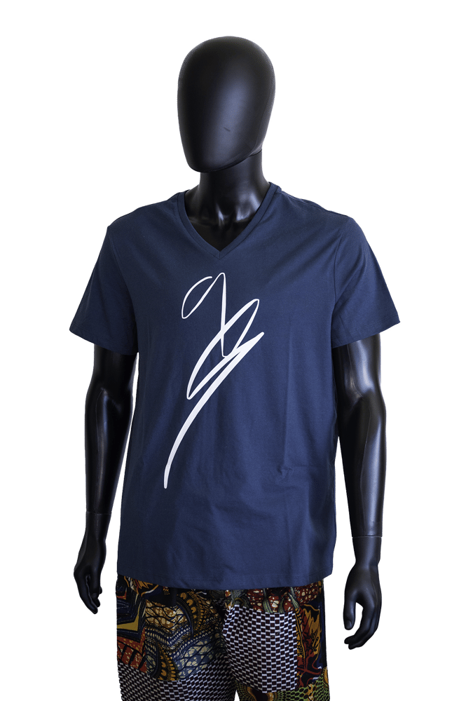 Image of Follow Your Muse Men's Navy V-neck