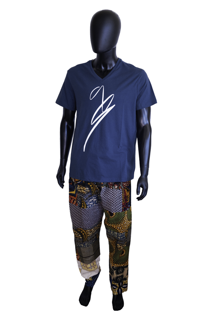 Image of Follow Your Muse Men's Navy V-neck