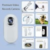 1080P Pet Collar HD Camera with Video Recording Wireless Mini Body Cam for Indoor/Outdoor