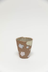 Image 4 of Tumbler - Pastel Flowers on Sandy Clay