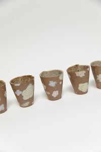 Image 3 of Tumbler - Pastel Flowers on Sandy Clay