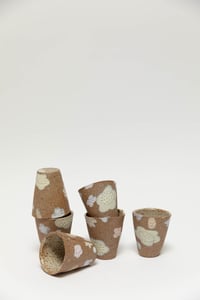 Image 5 of Tumbler - Pastel Flowers on Sandy Clay