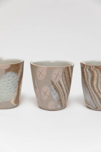 Image 7 of Mini Party Tumbler - Desert Sandstone and Lichen Inlay