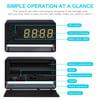 Alarm Clock Mini Camera 1080P HD WiFi IR Night Vision Motion Detection