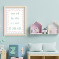 Image 5 of Cool Kids Read Books Chevron Print