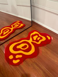 Image 3 of Wavy Rug - Red