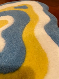 Image 4 of Wavy Rug - Blue