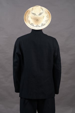 Image of FOURNIER JACKET - Navy linen £435.00