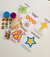 Image 4 of Saint Joseph’s Little Carpenter Play Dough Activity Set