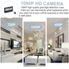 HD 1080P Wifi Alarm Clock Camera With Temperature Humidity Monitor