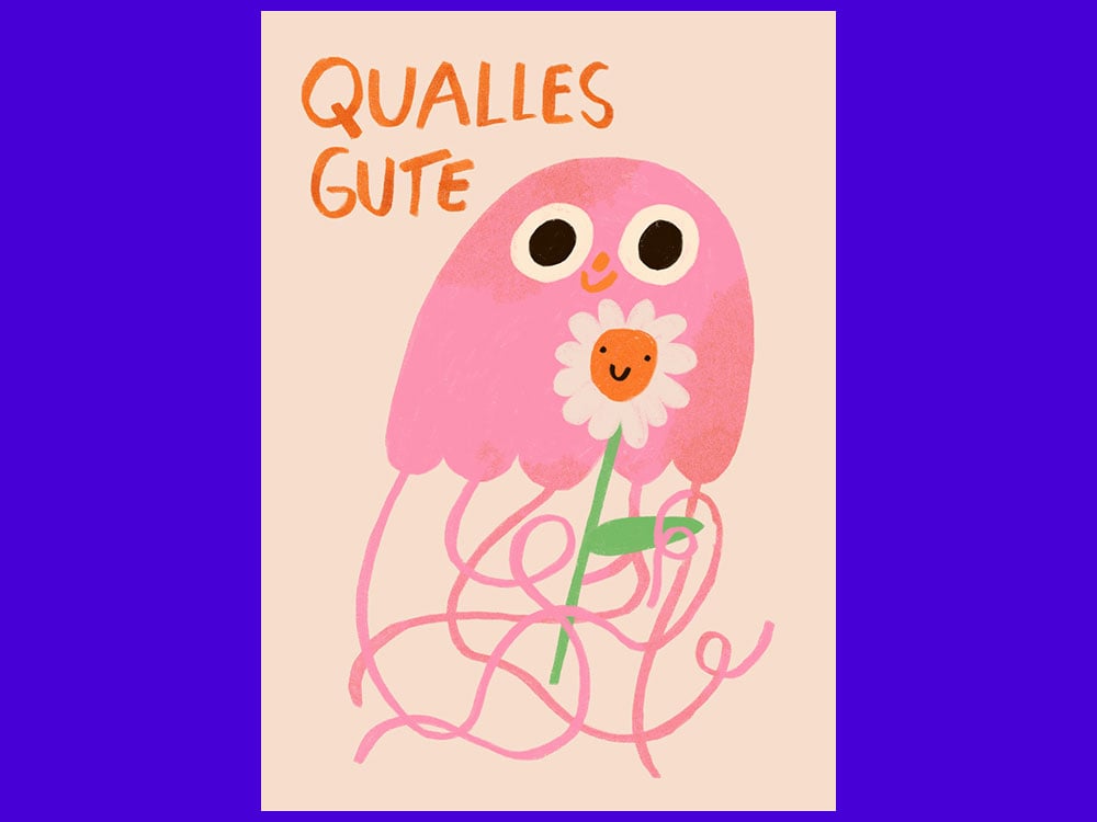 Image of POSTKARTE Qualles Gute