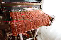 Image 5 of Naturally Dyed Wool Sample Card- Madder Red
