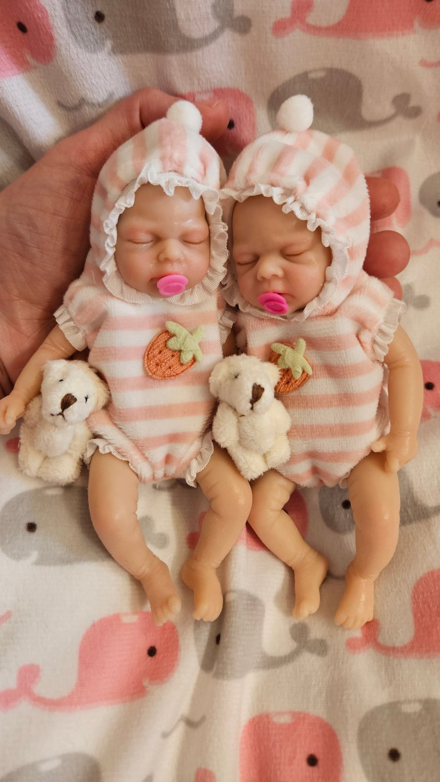 TWINS Small 15cm 6 Full Body Real Soft Silicone Baby Doll girls Lifelike Mini Reborn Sandy s love