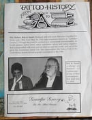 Image of old TA archive file mag vintage antique tattoo flash machine card grandpa groovy