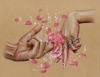 Image 2 of "Rose 3" Original art