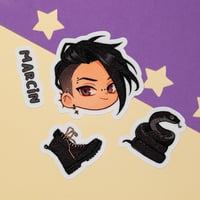 Image 1 of Sticker sheet - Marcin