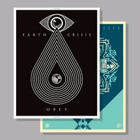 Image 4 of SHEPARD FAIREY, EARTH CRISIS Book box set doubled Signed