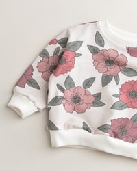 Image 6 of SWEAT CAMILLE fleurs d'hiver