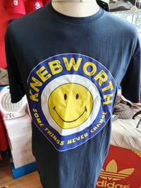 Image 4 of Knebworth "Smiley" tee navy