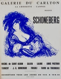 poster / schoneberg / galerie du carlton