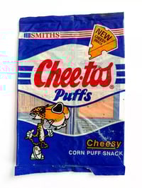 Vintage Cheetos Crisp Packet Print