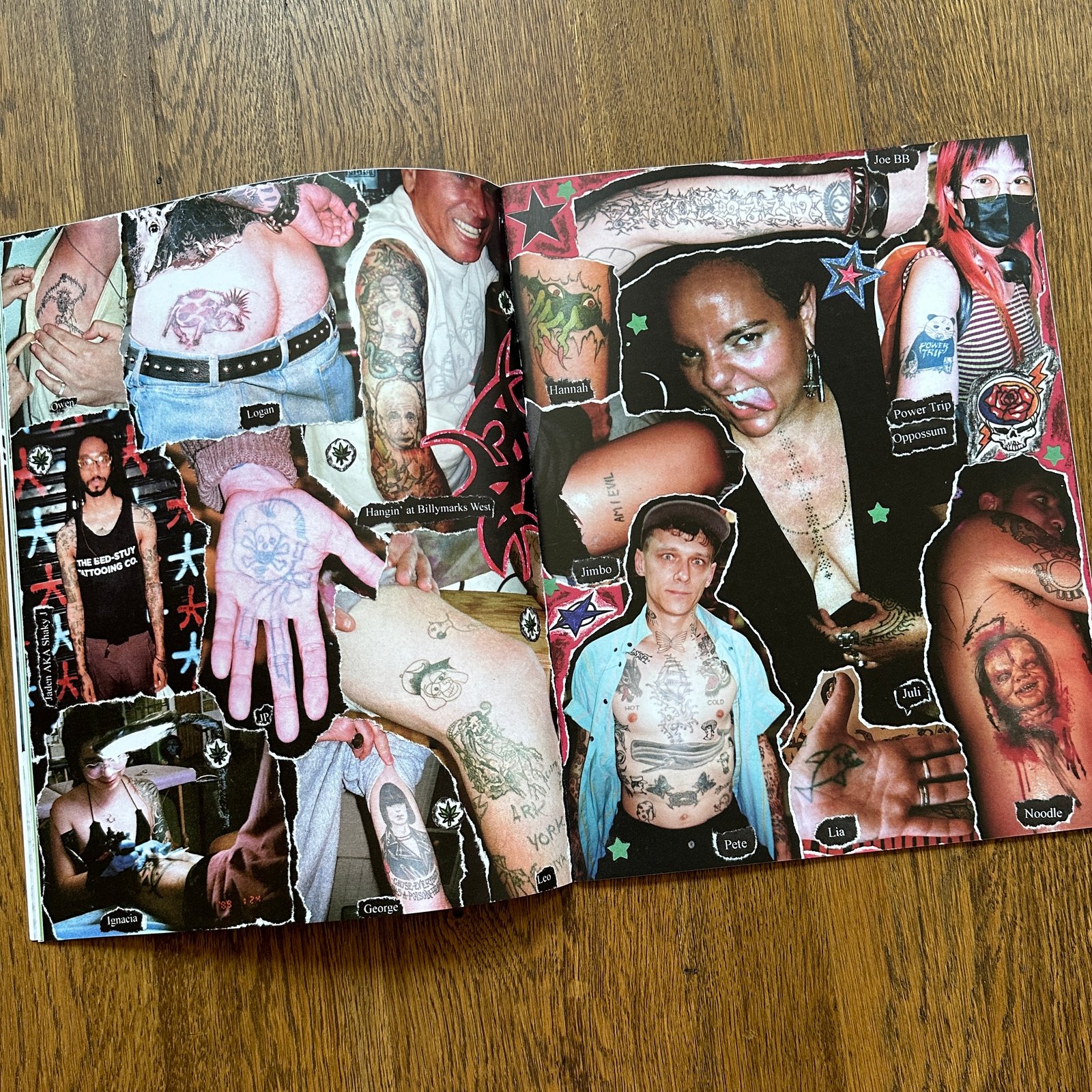 Tattoo Punk Fanzine Volume 4 by Ben Trogdon | Carnage NYC