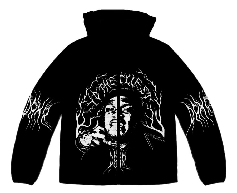 Image of POTRAIT YDTHEILLEST PUFFER JACKET BLACK