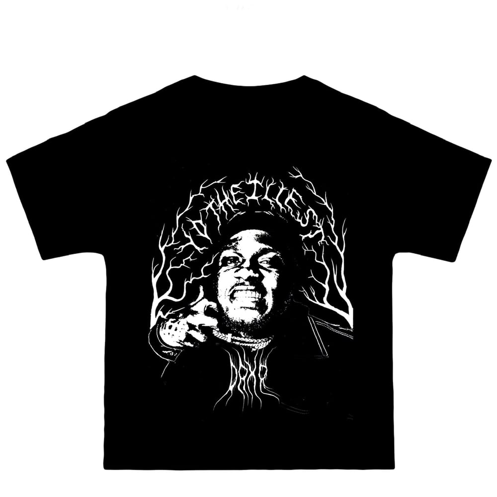 Image of YDYHEILLEST POTRAIT BLACK AND WHITE SHIRT