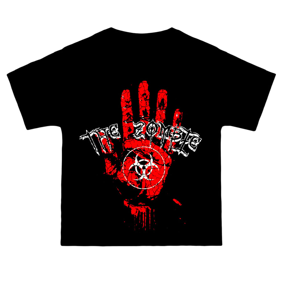 Image of THE ZOMBIE YDTHEILLEST RED AND BLACK SHIRT