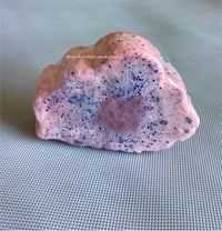Image 1 of Stormy Weather Fizzy Cloud Bathbomb Handmade Vegan Kawaii Anime Bathbomb