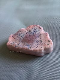 Image 3 of Stormy Weather Fizzy Cloud Bathbomb Handmade Vegan Kawaii Anime Bathbomb